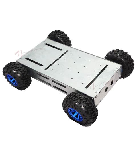 Buy DIY All Terrain Heavy Duty Metal Tank Robot Chassis Arduino ...