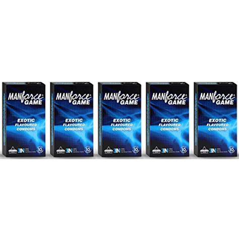 Buy MANFORCE CONDOM GAME EDITION 10 PCS SET OF 5 Online & Get Upto 60% ...