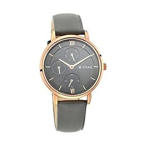 Titan Women Workwear Regal Quartz Multifunction Black Dial Black ...