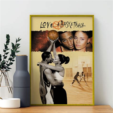 Love & Basketball Movie Poster Classic Film Wall Art Room - Etsy