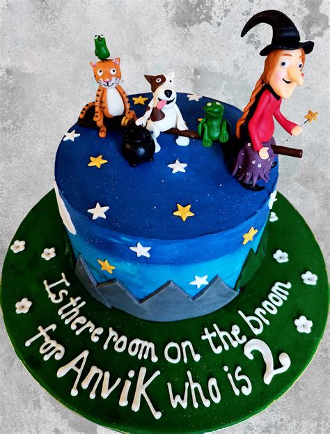 Room On The Broom Story Book Cake