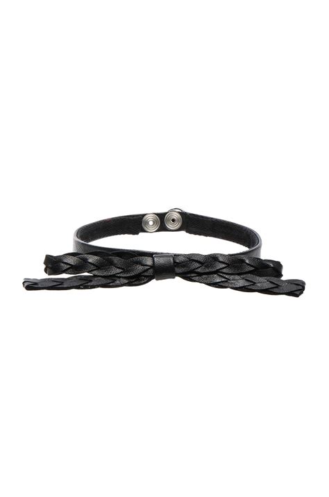 Magda Butrym Bron Choker in Black | FWRD