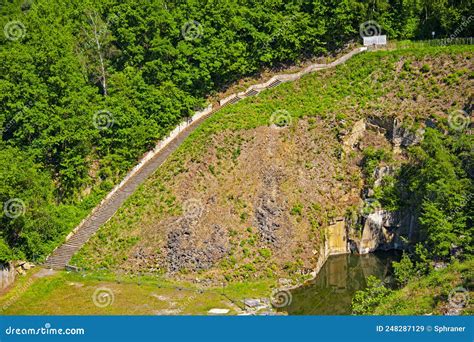 Stairs of Death at Mauthausen Concentration Camp Stock Image - Image of ...