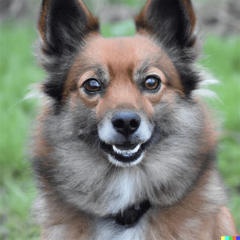 Pomeranian German Shepherd Cross