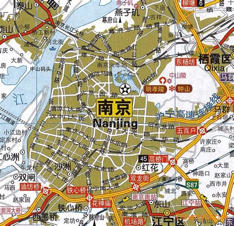 南京地图全图高清版下载-南京市地图高清版大图下载最新版-当易网