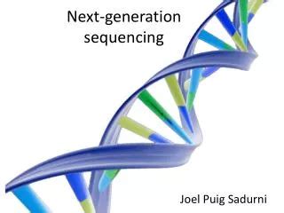 Next Generation Sequencing Introduction 的图像结果