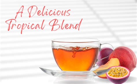 Premiers Passion Fruit Flavoured Tea, Tropical Fruit Tea, Loose Leaf ...