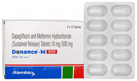 Donance M 500 Tablet 10 - Uses, Side Effects, Dosage, Price | Truemeds