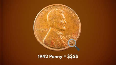 1942 Lincoln Wheat Penny Value (Rare Coin Errors & Mint Marks)