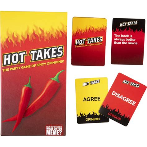 Crazy Hot Takes Game | Adult Card Games | Off the Wagon Shop