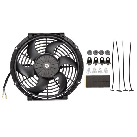 10 Inch 12v 80w Universal Electric Slim Line Curved Blade | Desertcart ...