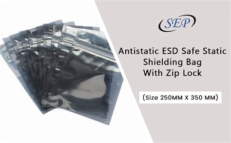 Sky- 25 pcs Antistatic ESD Safe Static Shielding Bag With Zip Lock ...