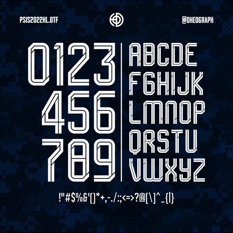 Pin by Dimas Khilmi on Font Jersey in 2024 | Football fonts, Best free fonts, Lettering