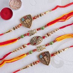 Kundan Rakhi | Buy Kundan Rakhi Online - Rakhi.in