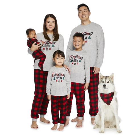 Jolly Jammies Women's Holiday Christmas Crew Matching Family Pajamas ...