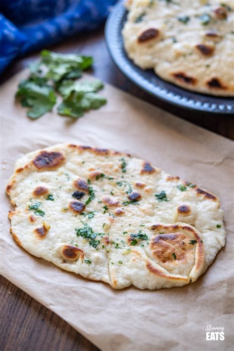 Garlic Greek Yoghurt Naan Bread | Slimming Eats Recipe