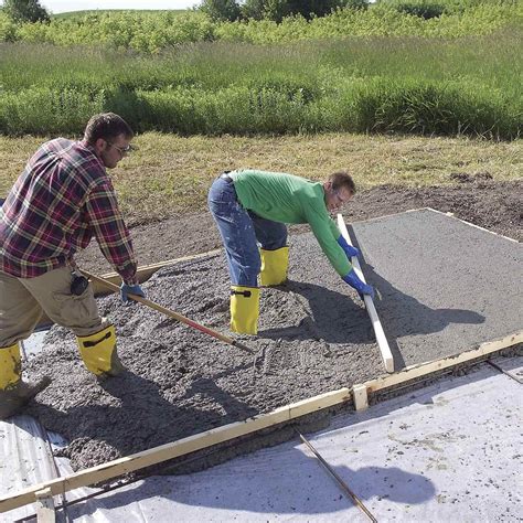 Video: How to Pour a Concrete Slab | Family Handyman