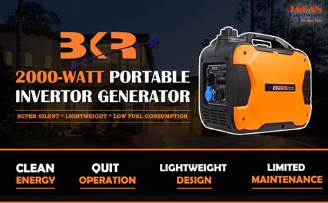 Halte - BKR® Petrol Powered 4KVA Super Silent Inverter Generator with ...