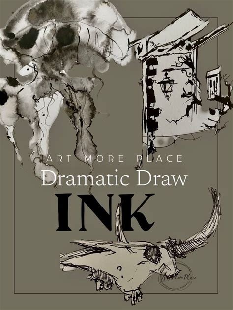 Dramatic Draw INK Workshop, 1418 Highland Avenue, Melbourne, FL, 24 ...