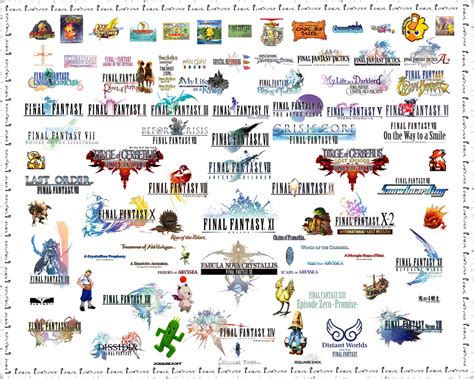 Final Fantasy Logos Wallpaper by ssmb212 on DeviantArt