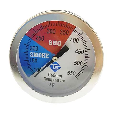 Generic Temperature Gauge Barbecue BBQ Grill Pit Thermometer BBQ Tool ...