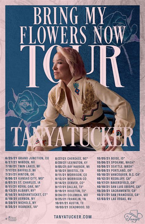 Tanya Tucker Returns To The Road With Bring My Flowers Now Tour ...
