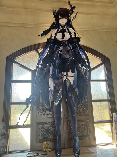 I made a 20ft tall cutout of nerissa : r/Hololive