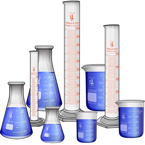 Chemistry Beakers And Flasks