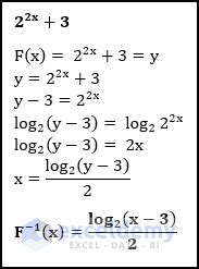 Image result for Excel Inverse Function
