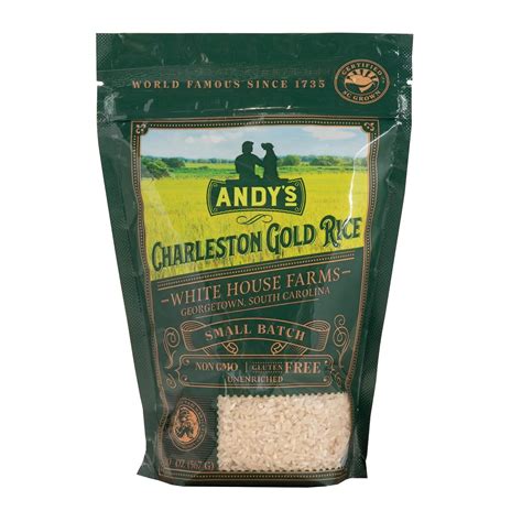 Amazon.com : Andy’s Organic Carolina Gold Rice | Charleston Gold Long ...