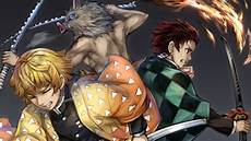 Inosuke Wallpaper by Zenitsu Tanjiro Inosuke Kimetsu No Yaiba 4k 148 Inosuke Wallpaper