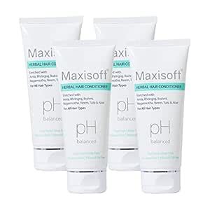 Buy Maxisoft Herbal Hair Conditioner 100 ml | With Aloe, Amla, Basil ...