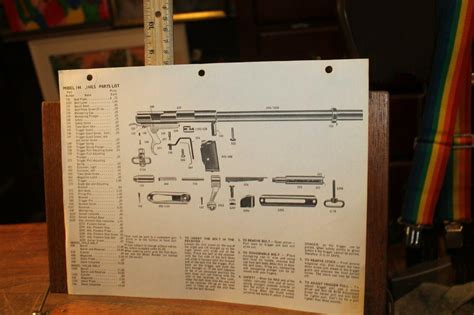 Vintage Gun Diagram & Parts List Mossberg Model 144 144LS | #4457595830