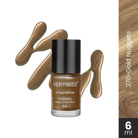 Premium Shimmer Nail Polish - 270 Golden Nuggets – Verymiss