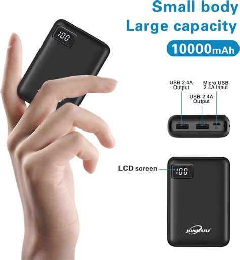 Cargador Portátil Power Bank 10000mAh JONKUU