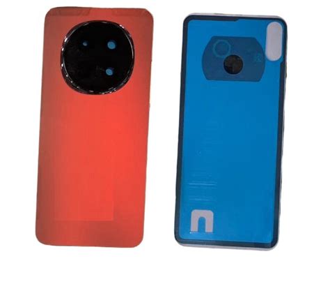 Back Panel with Camera Glass for Oppo F29 Pro 5G Red- Zeespares.in