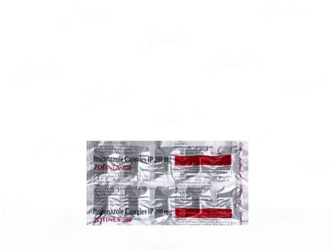 Buy Zotinea-200 Capsule Online at Best Price | Clinikally