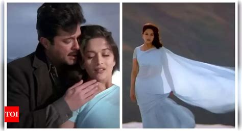 When Madhuri Dixit's lips turned blue while shooting for a romantic ...