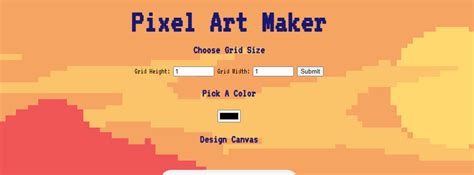 Image result for Pixel Art Project in JavaScript