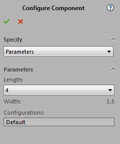 Adding Configuration SolidWorks 的图像结果