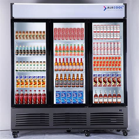 Amazon.com: Commercial Refrigerator Glass 3-door Swing NSF Merchandiser ...