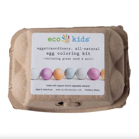 Eco Kids Egg Colouring Kit – Chickpeace Zero Waste Refillery