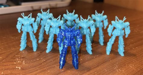 🦄 1/420 Scale RX-0 Unicorn Gundam (Destroy Mode) Miniature・Free STL File for 3D printing・Cults
