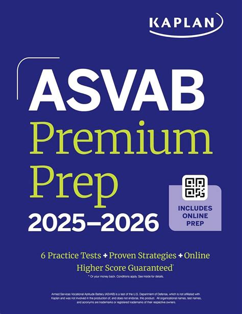 ASVAB Premium Prep 2025-2026: Includes 6 Full Length Practice Tests ...