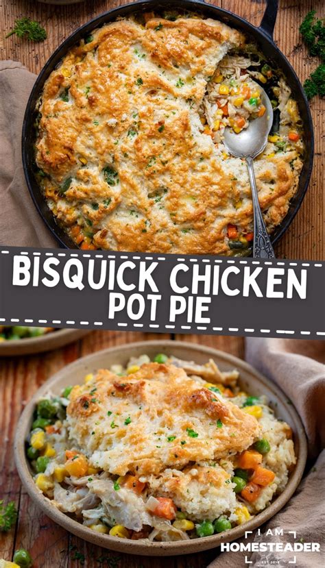 Bisquick chicken pot pie – Artofit
