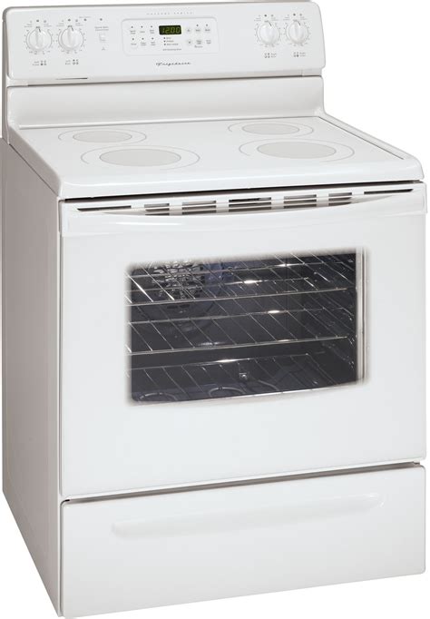 Frigidaire GLEF388GS 30 Inch Freestanding Electric Range with 4 Elements, Ceramic Smoothtop ...