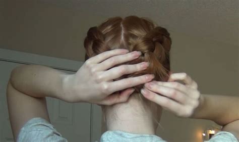 Image result for Dutch Braid Bun Tutorial