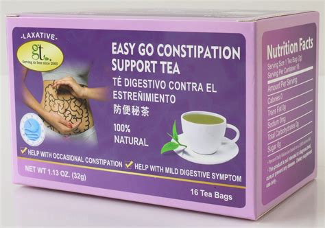 Easy Go Constipation Support Tea - GT - GoTo Tea by New Midori Trading Inc.