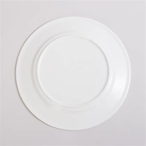 Buy Fiesta White Printed Bone China Dinner Plate - 25cm from Home ...