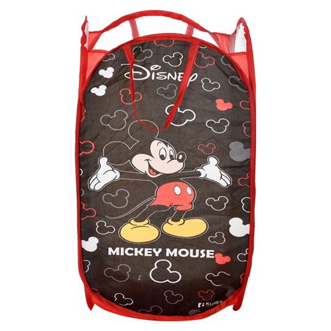 Kuber Industries Disney Mickey Mouse Laundry Basket | Net Foldable ...